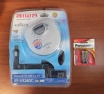 Aiwa Cd Compact Disc Player With Car Kit XP-V5260C New Sealed. Fixed Price $149.95.