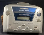 Aiwa Super Bass HS-TX406 Am/fm Radio Walkman Cassette Player. Fixed Price $12.99.