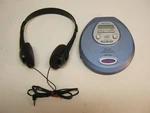 Lenoxx Sound CD-87 Esp Plus Programmable Player Blue Gray Headphone Jack. Fixed Price $13.00.