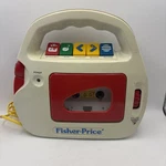 Vintage 1992 Fisher Price Cassette Tape Player/recorder **read Parts Repair Only. Fixed Price $29.99.
