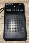 Vintage Sony Fm/am ICF-S14 Portable Radio. Fixed Price $29.90.