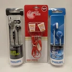 3 Earbuds - Phillips Bass Sound W/ Mic SHE2005 SHE2000 Cup Noodles. Fixed Price $9.99.