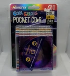 Memorex Cool Colors Pocket Cd-r 5-PACK Recordable Discs 210MB 24X 24MIN Sealed. Fixed Price $19.95.