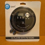 Onn Portable Cd Player Anti-skip With Fm Radio Wired Earbuds. Fixed Price $35.00.