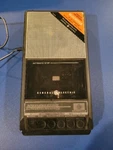 Vintage Portable Cassette Tape Recorder Player Model 3-5015D W/cord Works!. Fixed Price $14.99.