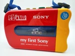 My First Sony Walkman WM-3500 Red Blue Yellow Nm Belt Replaced Tested Working. Fixed Price $239.99.