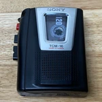 Sony TCM-16 Cassette Recorder/player -walkman- Tested & Working. Fixed Price $35.00.