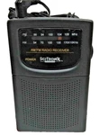 Rare Sci-tronix Am/fm Radio Receiver W/ Headphones. Fixed Price $5.99.
