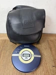 Sony Walkman D-EJ100 Blue Mega Bass G-protection Cd-r/rw Portable Player. Fixed Price $49.99.