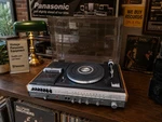 Vintage 1970S Panasonic Am/fm Stereo Turntable Cassette Player Model SE-1077. Fixed Price $99.95.