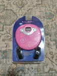 Deadstock New Cyber Gear Pink Floral Sakar Portable Cd Player W/ Headphones. Fixed Price $100.00.