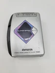 *broken As-is* Aiwa HS-TA60 Silver Portable Am/fm Stereo Radio Cassette Player. Fixed Price $21.00.
