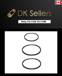 Replacement Belt(s) Sony TC-110A TC-110B Cassette Player. Fixed Price $10.20.