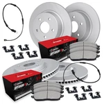 For Mini Cooper 21 R1 Concepts WDUS2-31136 Front & Rear Brake Kit Optimum Pads. Fixed Price $502.26.