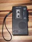 Realistic 14-1016A Micro-minisette Tape Recorder Black Two Speed. Fixed Price $29.00.