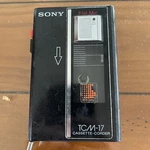 Vintage Sony TCM-17 Cassette Recorder For Parts Read Description. Fixed Price $29.99.