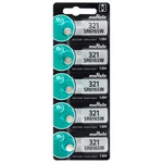 Murata SR616SW D321 V321 SR65 Silver Oxide Battery - Replaces Sony. Fixed Price $5.49.