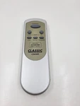 Classic CS836R Portable Cd Boombox Silver Remote. Fixed Price $7.99.