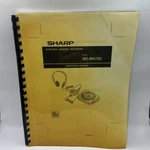 Sharp MD-MS702 Mk Mini Disc Player Operation Manual Only. Fixed Price $14.99.