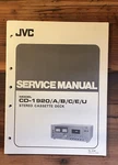 Jvc CD-1920 Cassette Service Manual *original*. Fixed Price $19.97.