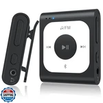 Agptek 64GB Clip MP3 Player With Bluetooth, A53PL Portable Music. Fixed Price $47.99.