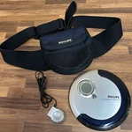 Philips AX5219/17 Portable Cd Player Handheld Discman Wired Remote + Carry Case. Fixed Price $29.95.