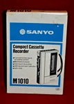 Sanyo Compact Cassette Recorder M1010 Untested Read. Fixed Price $27.99.