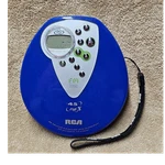 Rca RP2430 Espx Fm Radio Cd Player 45 Sec Skip Protection Blue Silver. Fixed Price $8.00.