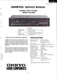 Onkyo DX-2500, Compact Disc Player Service Manual. Fixed Price $20.00.