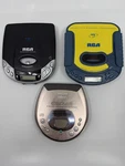 Lot Of 3 Vintage Philips Magnavox And Rca Compact Disc Players - For Parts. Fixed Price $27.00.