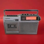Crosley Portable Boombox Am/fm Cassette CT200A-SI + Power Cord Tested Works Vg. Fixed Price $69.99.