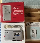 Vintage Realistic MICRO-18 Voice Actuated Cassette Recorder. Fixed Price $25.00.
