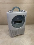 Sony Shower ICF-CD73V & Clock Radio White Waterproof, Tested, Works Great!. Fixed Price $53.99.