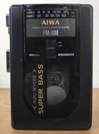 Parts Vtg Aiwa HS-T210 Super Bass Metal Portable Walkman Radio Cassette Player. Fixed Price $29.99.