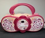 Rare 2008 Barbie Blossom Radio Cd Player Boombox Pink Flowers Works *read*. Fixed Price $128.36.