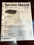 Quasar CD832 CD-832 Player Service Manual From The Usa **original**. Fixed Price $22.99.