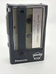 Panasonic RQ-J11 Stereo To Go Cassette Player W/ Leather Case (tested & Working). Fixed Price $74.95.