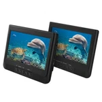 Onn 10" Dual Screen Portable Dvd Player Kit With Storage Bag (1000122641). Fixed Price $69.63.