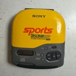 Vintage Sony Sports Discman D-451SP Yellow Shock Protection Portable Cd Player. Fixed Price $149.99.