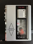 Sony TCM-9 Cassette Corder Walkman Vintage 1985 Made Japan Working. Fixed Price $85.00.