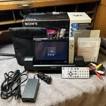 Near Mint Sony Walkman DVE7000S Portable Dvd Player: Fully Working Remote. Fixed Price $290.00.