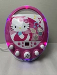 Hello Kitty 66209-WM Disco Party Cd Player Karaoke Machine Boombox No Mic. Fixed Price $41.65.