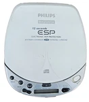 Philips Magnavox AZ7331/17 12 Sec Esp Portable Cd Player Dsp Tested. Fixed Price $24.99.