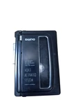 Sanyo Compact Cassette Tape Recorder M-1118C Missing Battery Cover Tested Good. Fixed Price $18.99.