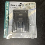 New Sharp JC-180 (gy)-b Am Fm Stereo Cassette Tape Player-belt Clip No Headphone. Fixed Price $24.99.