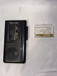 Panasonic RN-104 Microcassette Pocket Voice Recorder-turns Door Doesn Latch. Fixed Price $29.99.