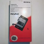 Sony TCM-37V Black New Open Box Cassette Recorder Pressman Walkman Vor. Fixed Price $49.99.