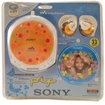Sony Psyc Walkman D-EQ550 Portable Cd Player Summer Blue/orange Fizz 2002 New. Fixed Price $324.95.