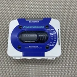 Aiwa Cross Trainer Am/fm/cassette HS-SP300W White Blue Plays Slow Read. Fixed Price $20.00.