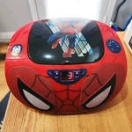Marvel Portable Radio Cd Player W/spiderman Eyes - Tested Works. Fixed Price $74.99.